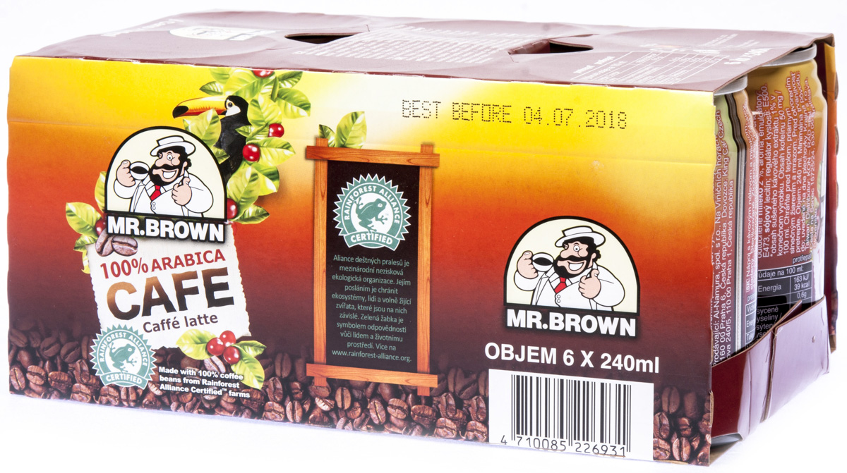MR.BROWN 0,24L C.Latte
