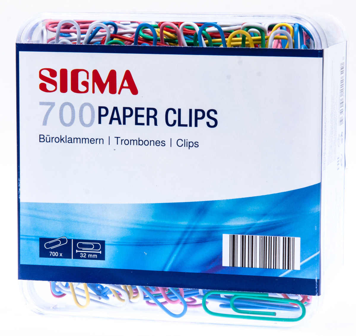 SIGMA Sponky kancelářské 32 mm 700 ks