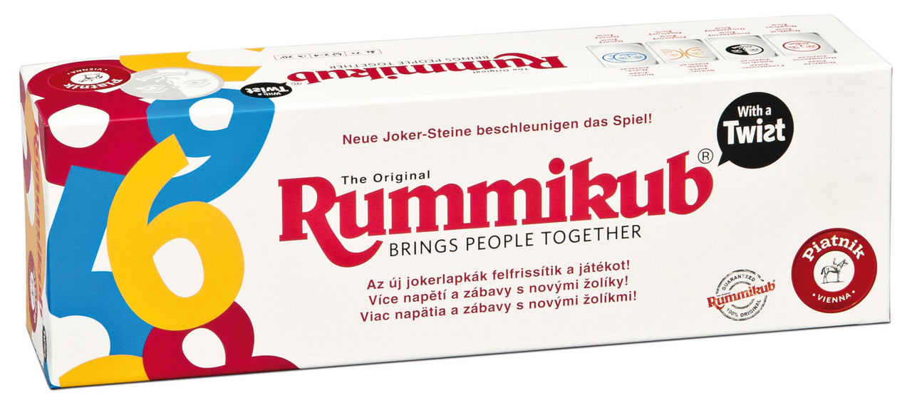 PIATNIK Rummikub Twist hra (CZ/SK) 1 ks