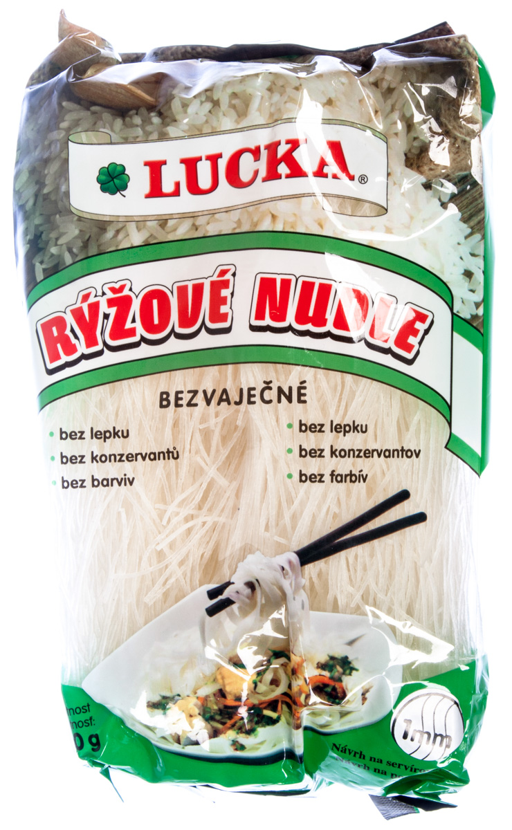 LUCKA Nudle rýžové 1 mm 240 g