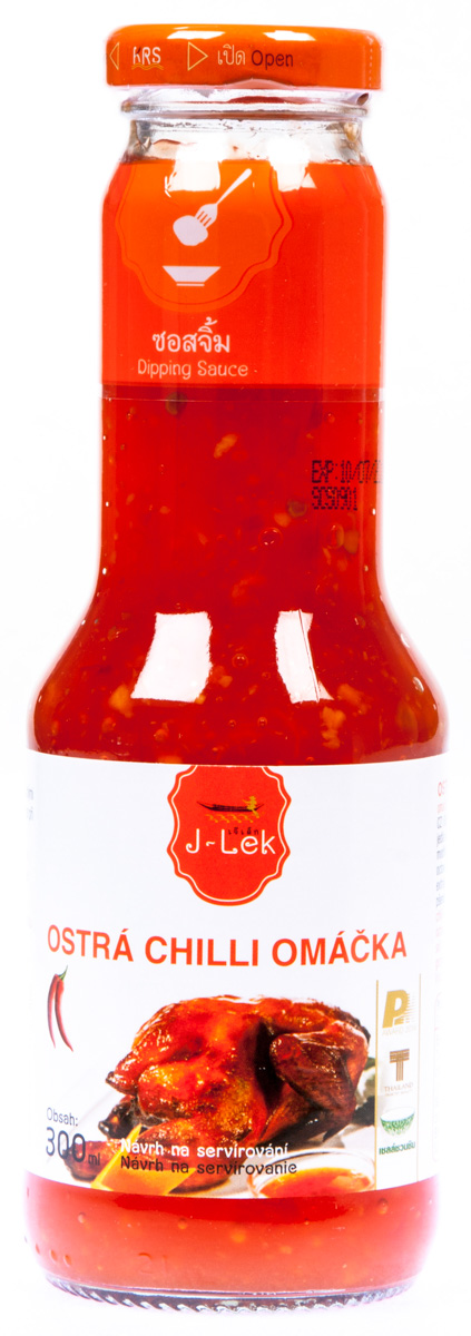 J-LEK Omáčka chilli ostrá 300 ml
