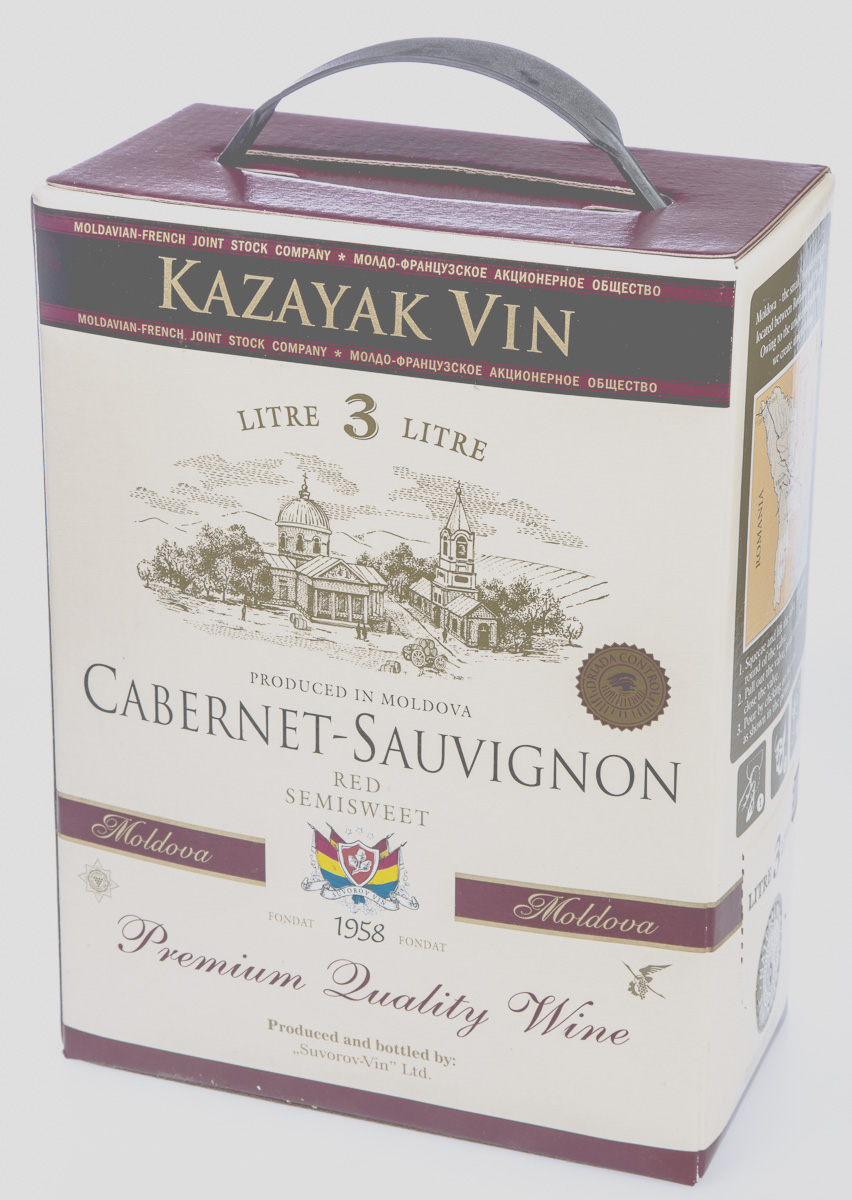 KAZAYAK VIN Cabernet Sauvignon 3 l BiB