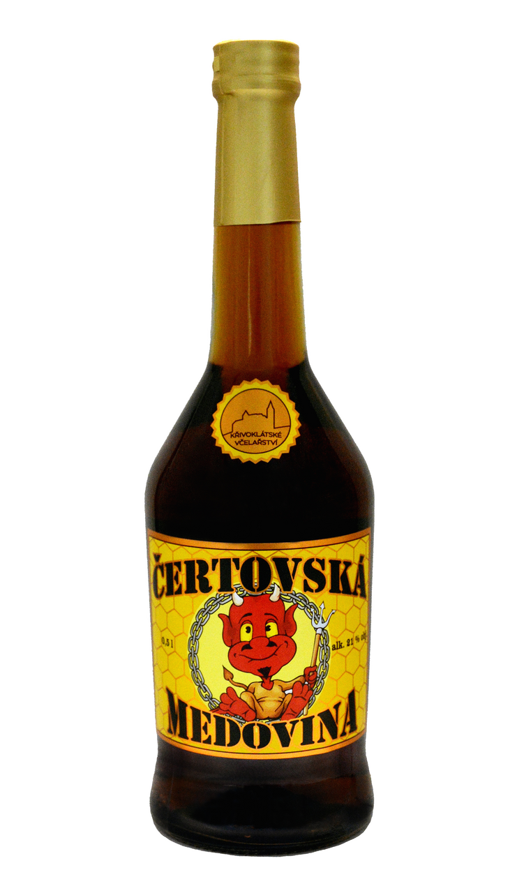 ČESKÁ VČELA Medovina čertovská 21% 500 ml