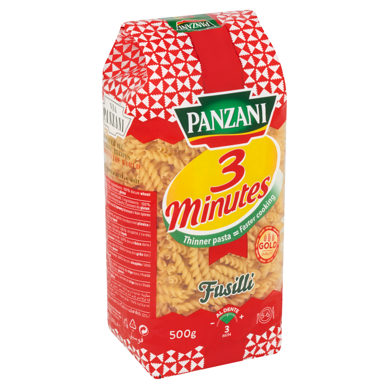 PANZANI Express Fusilli těstoviny 500 g