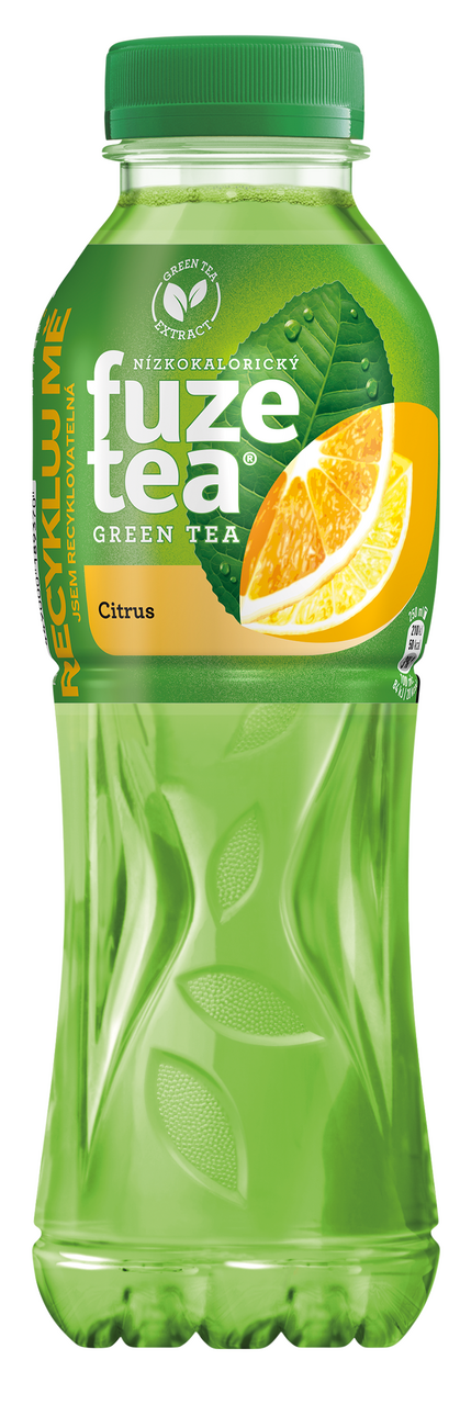 fuzetea Ledový čaj zelený citrus 12 x 500 ml