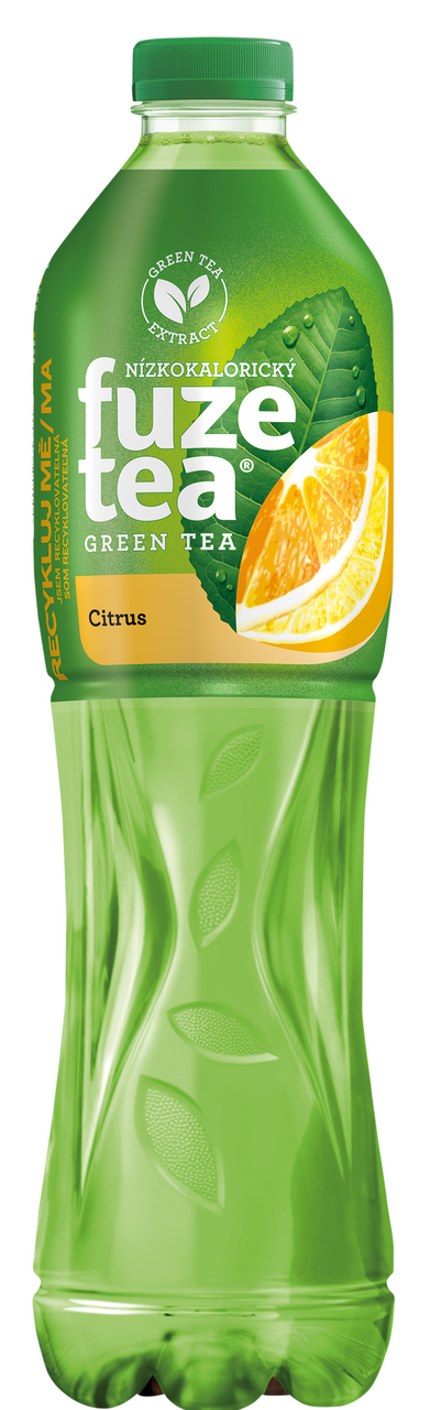 fuzetea Ledový čaj zelený citrus 6 x 1,5 l