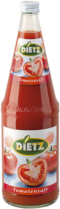 Dietz 100 % šťáva rajče 6 x 1 l vratná láhev