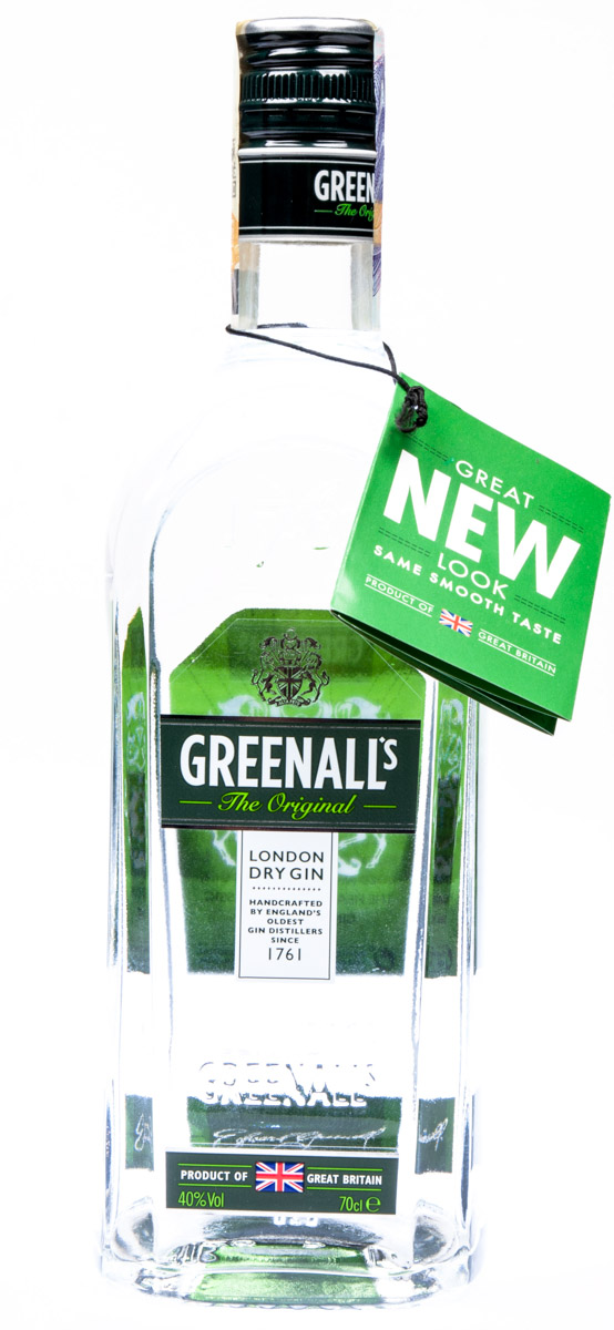 Greenall's Dry Gin 40 % 6 x 1 l
