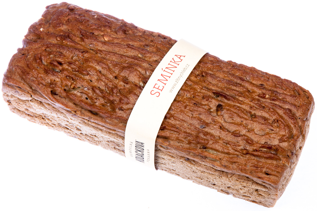 Chléb žitný se semínky nebalený 850 g