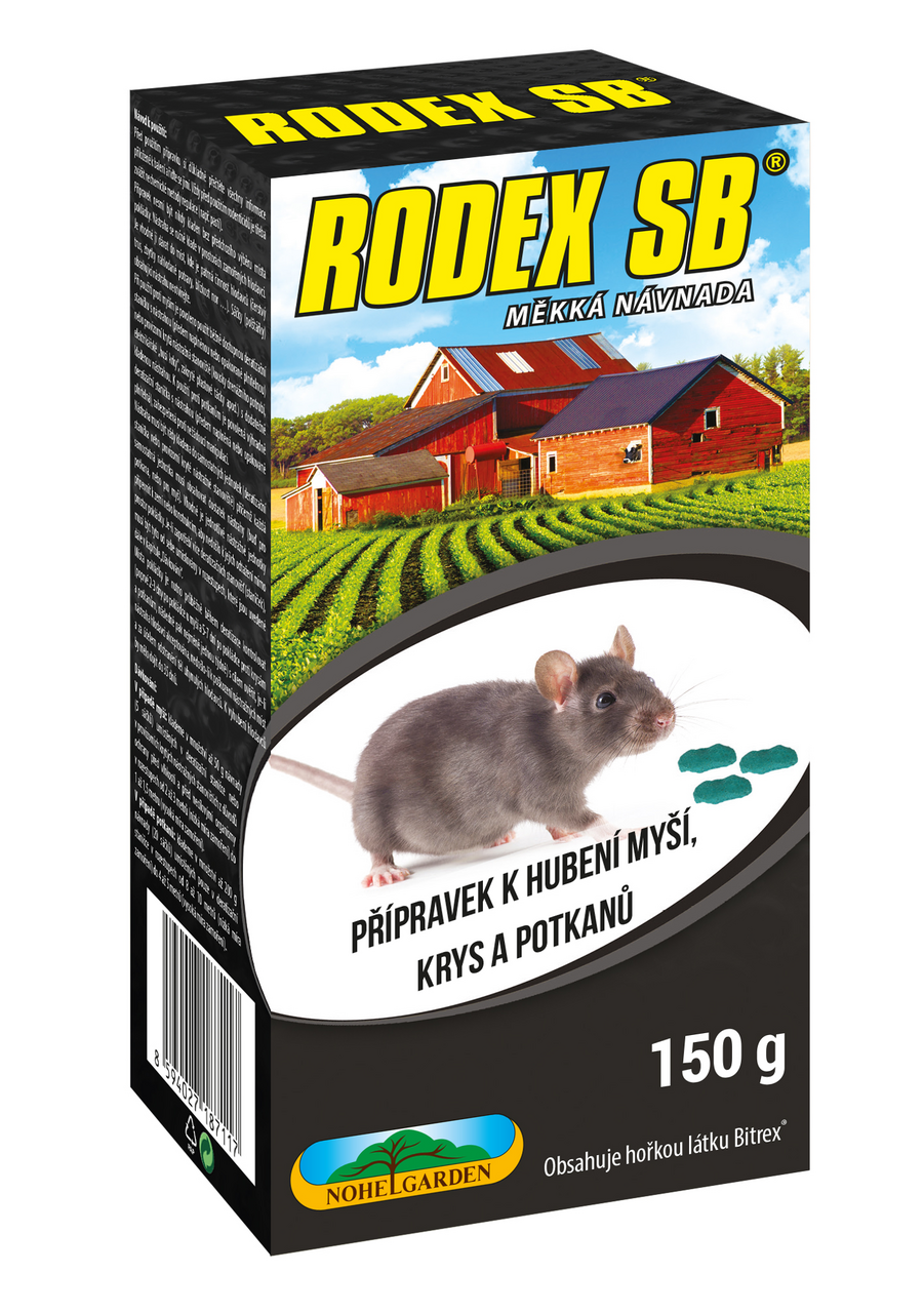 NOHEL-GARDEN Návnada měkká Rodex SB 150 g 1 ks