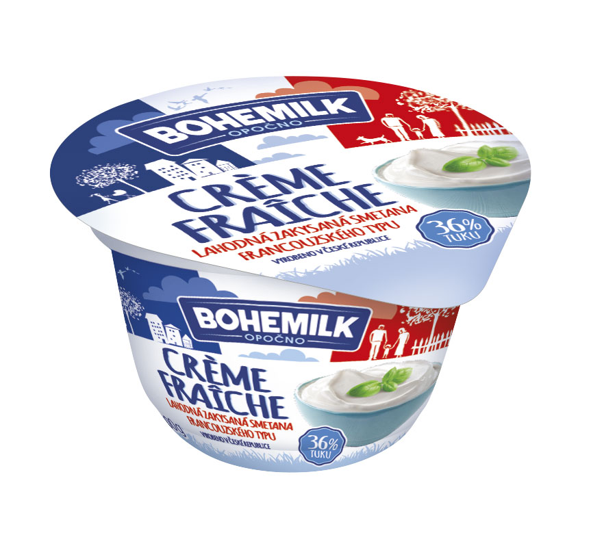 BOHEMILK Créme Fraiche 36% chlaz. 200 g