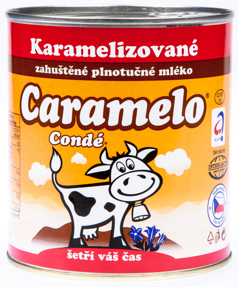  BOHEMILK Condé Caramelo Mléko slazené chlaz. 6 x 1 kg