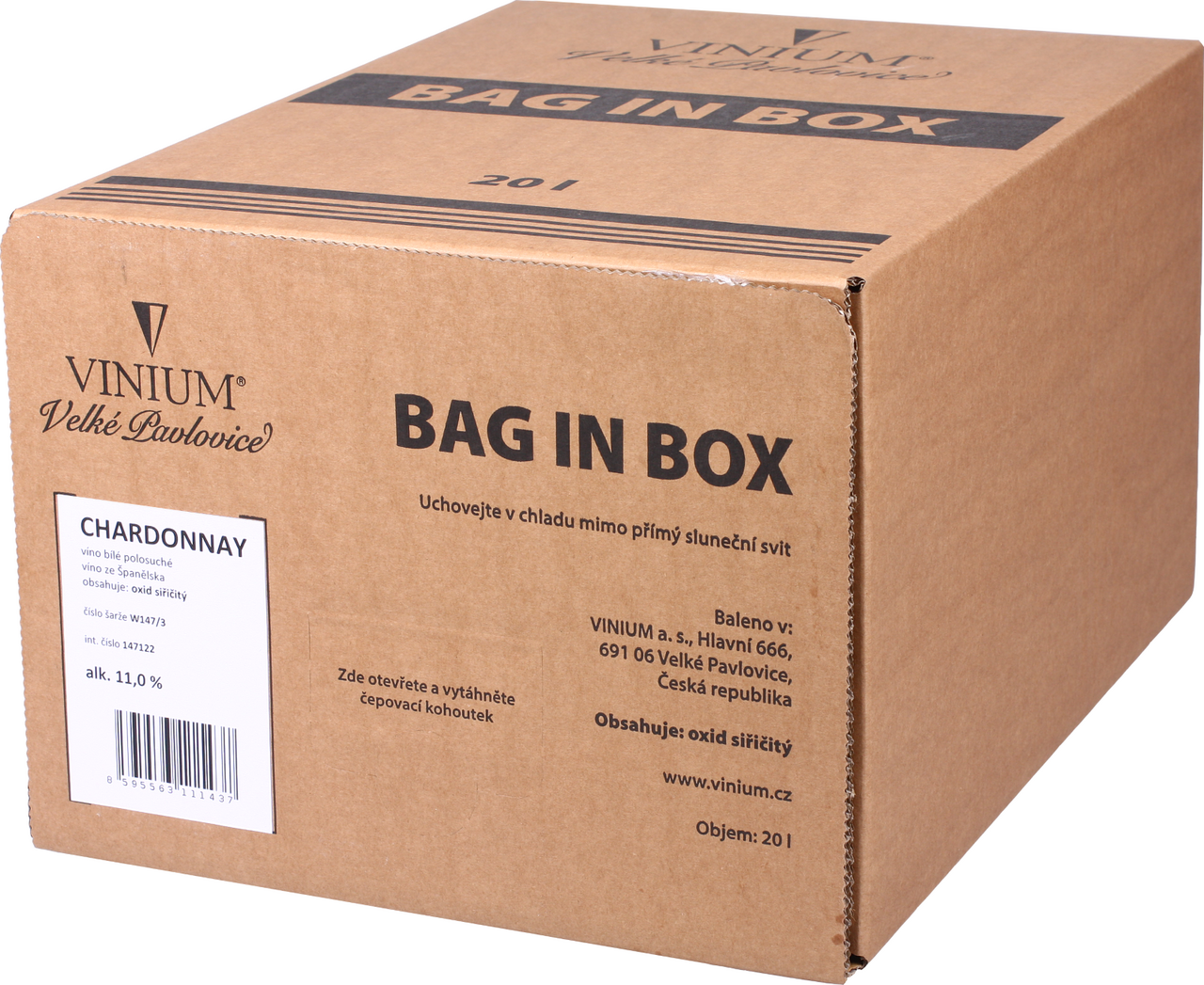 VINIUM Chardonnay 20 l BiB