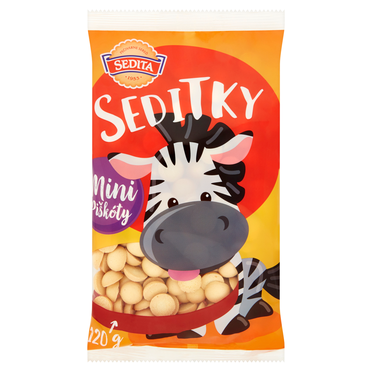 SEDITA Seditky Mini piškoty 21 x 120 g