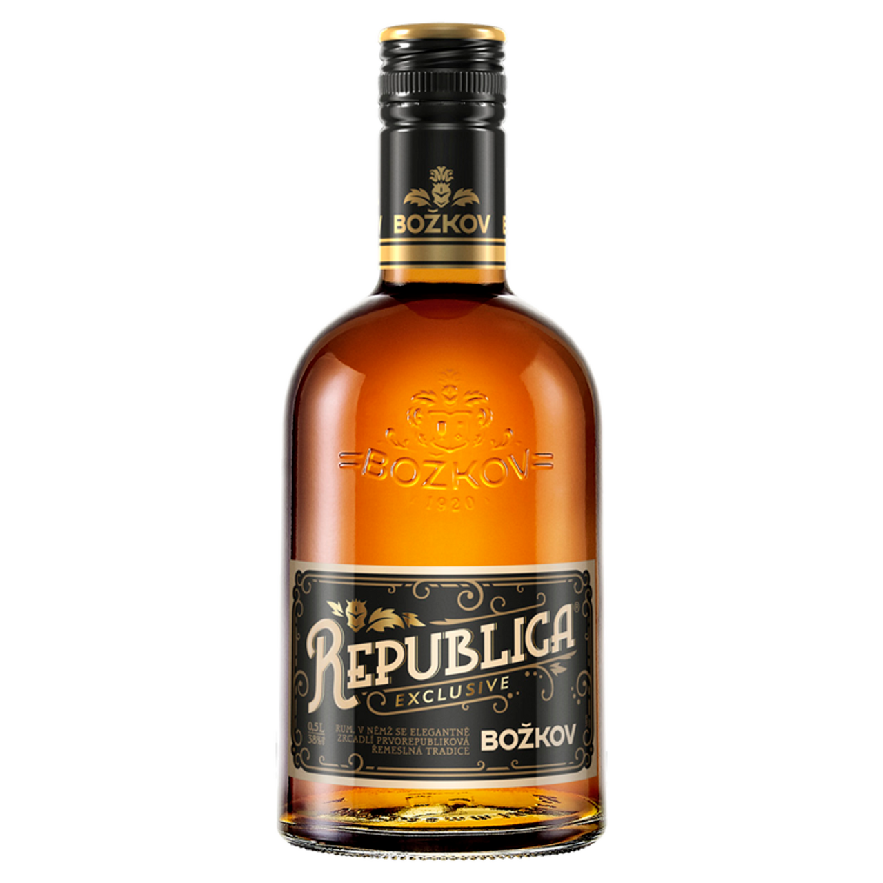 BOŽKOV Republica 38 % 12 x 500 ml
