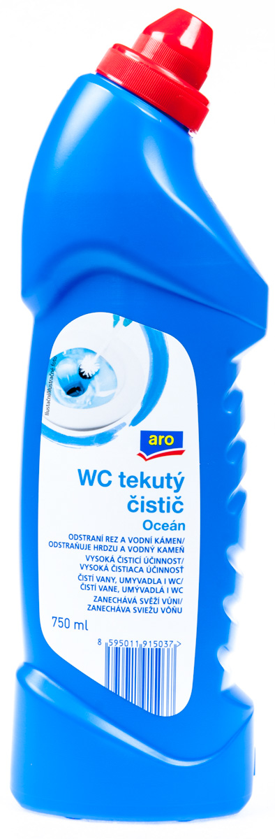 aro Čistič WC tekutý oceán 3 x 750 ml