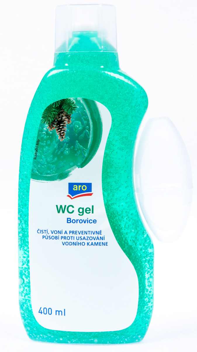 aro WC gel borovice 2 x 400 ml