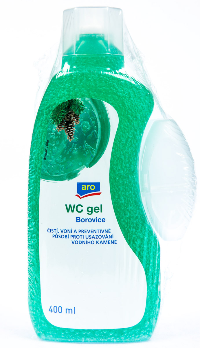 aro WC gel borovice 2 x 400 ml