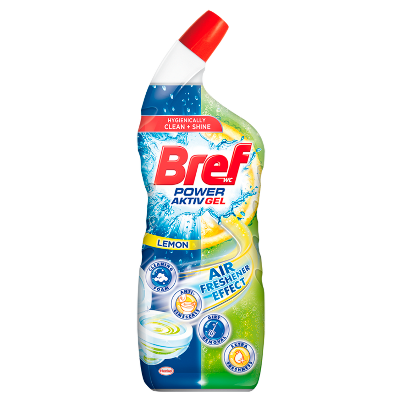 Bref WC Power Aktiv Gel Lemon 700 ml