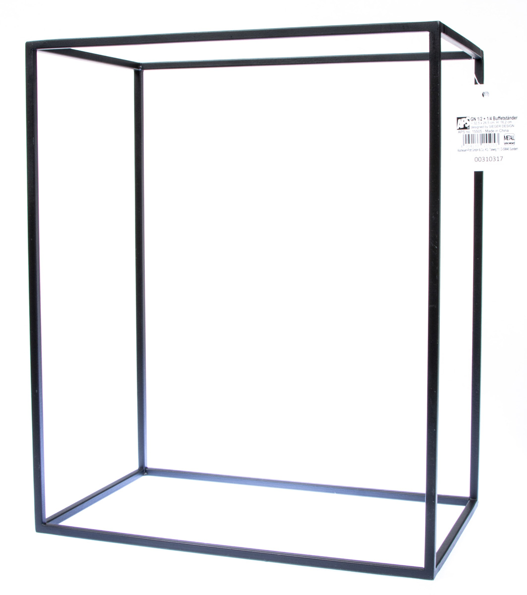 APS Stojan Asia GN1/2 + GN1/4 černý 1 ks