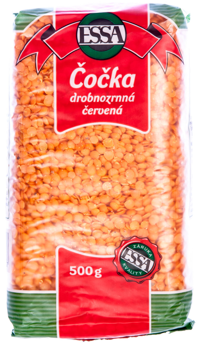 Essa Čočka červená loupaná půlená 12 x 500 g