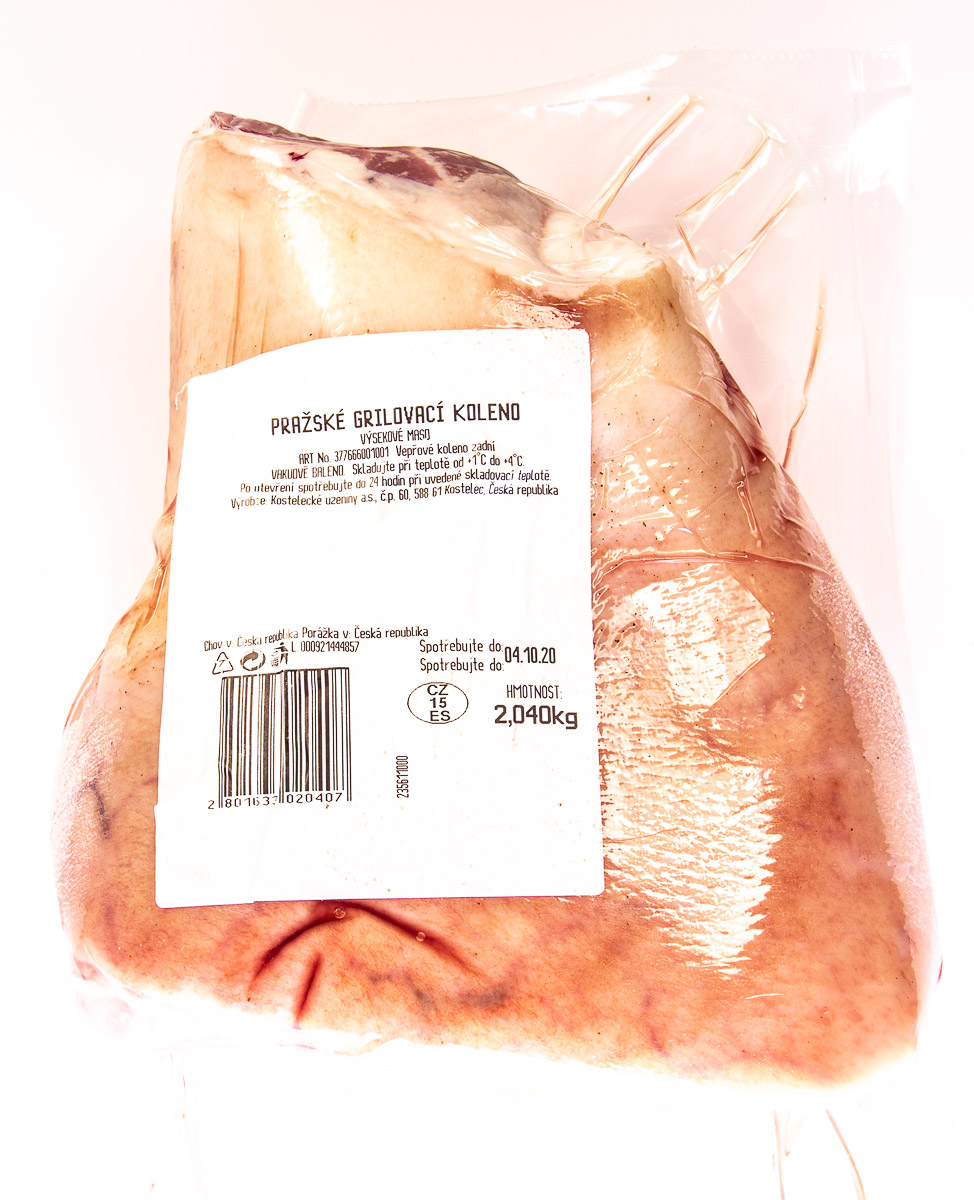*PRAŽSKÉ GRILOVACÍ KOLENO (BEZ PA