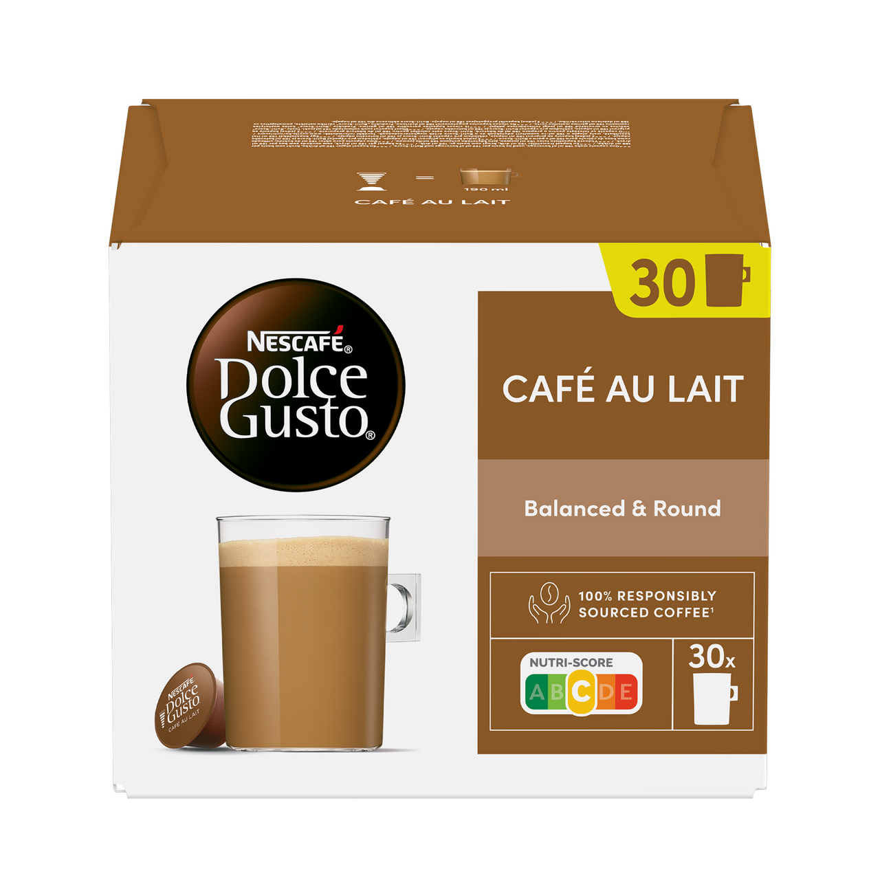 NESCAFÉ Dolce Gusto Café Au Lait 30 ks kapsle