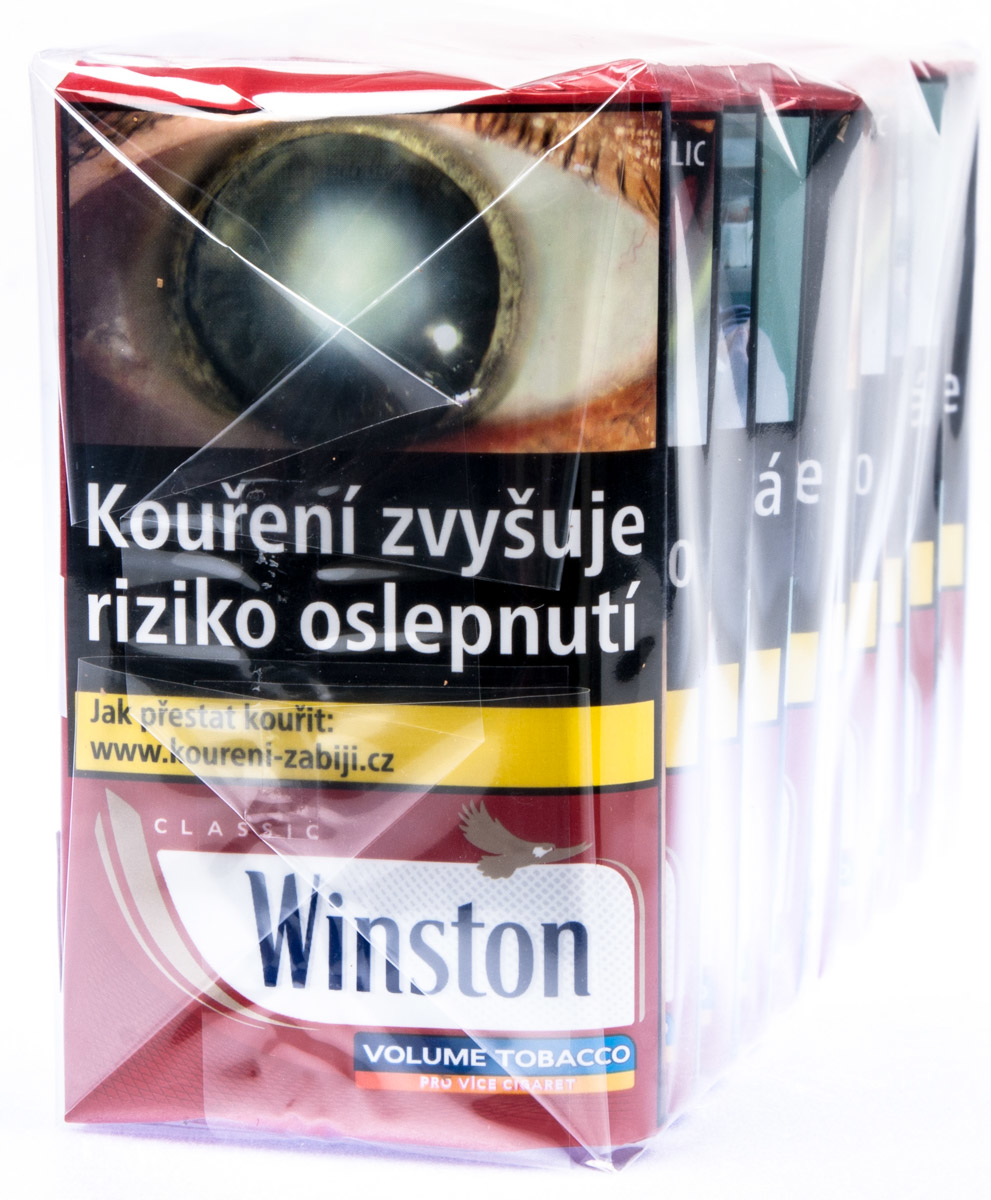Winston Pouch Q/R Tabák 10 x 30 g