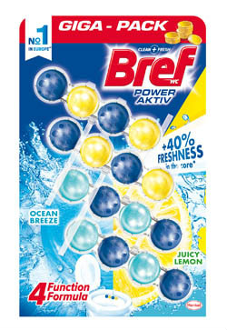Bref Power Activ Lemon/ Ocean 4 x 50 g