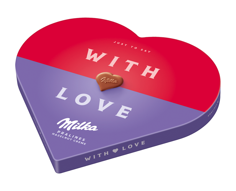 Milka I Love Milka Nut Nougat bonboniéra 44 g