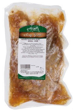 KMS HLUK Hovězí kulatá plec Sous-vide chlaz. váž. cca 1,7 kg