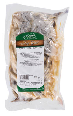 KMS HLUK Hovězí žebra Sous-vide chlaz. váž. cca 700 g