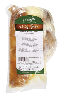 KMS HLUK Kachní stehna s kostí Sous-vide chlaz. váž. cca 400 g