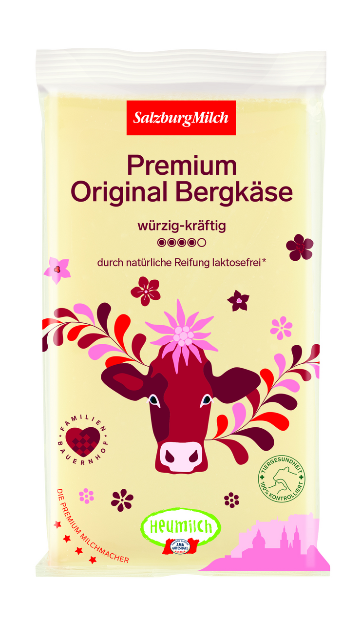 INTERCIBUS Salzburgmilch Bergkäse chlaz. 100 g