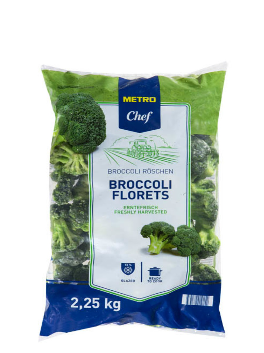 METRO Chef Brokolice růžičky 40/60 mraž. 2,25 kg