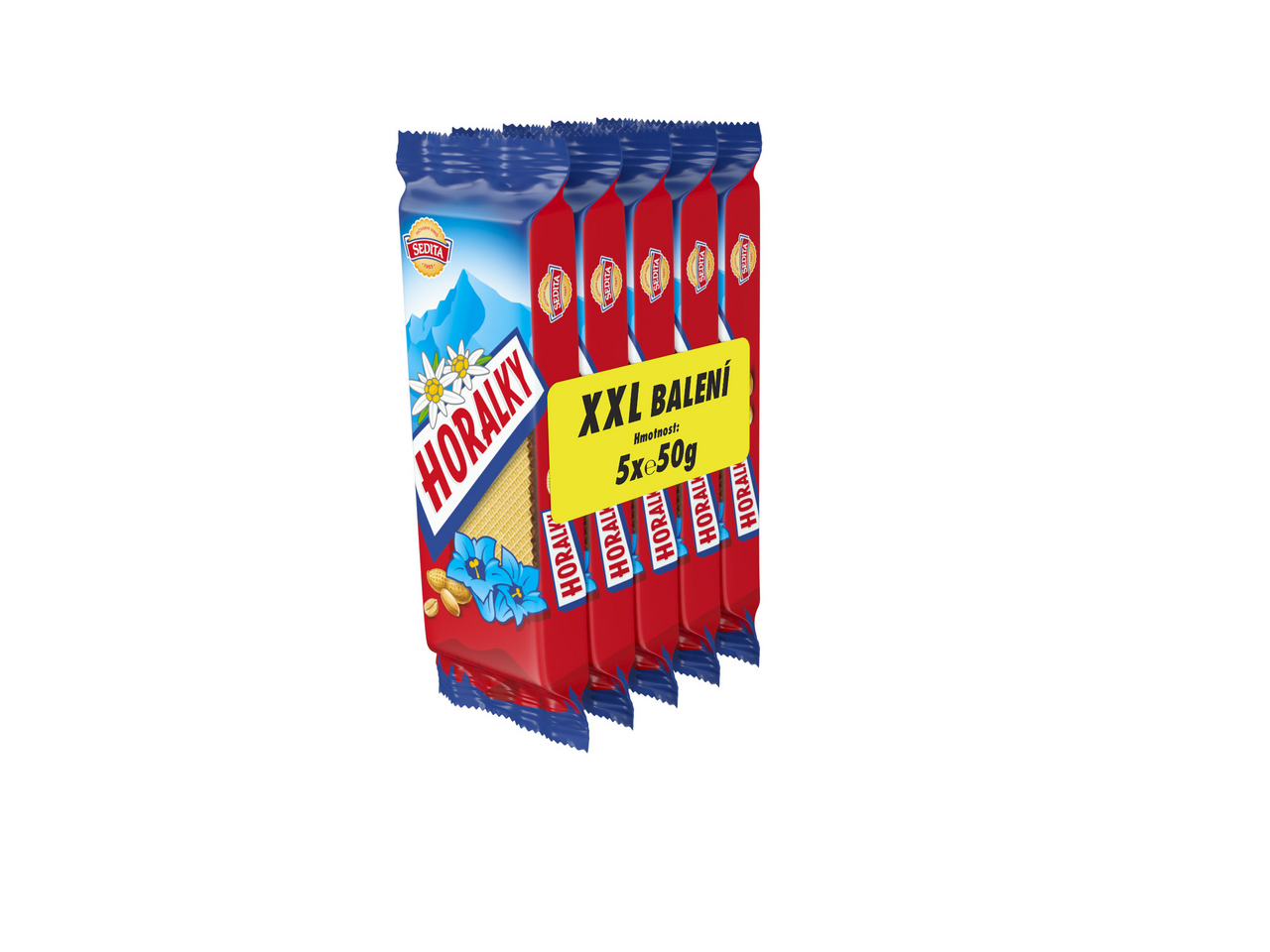 SEDITA Horalky multipack 5 x 50 g
