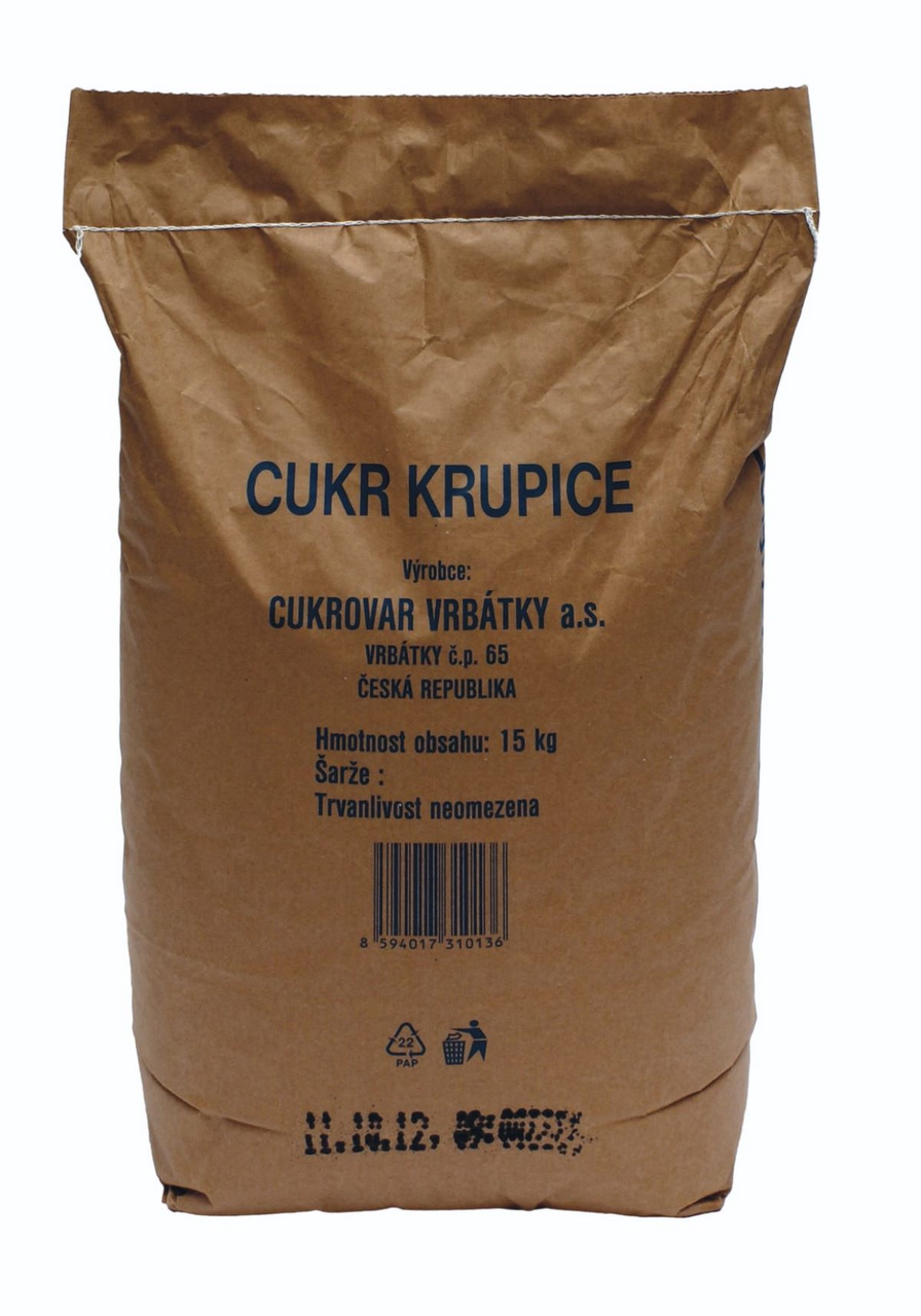 VRBÁTKY Cukr krupice 15 kg