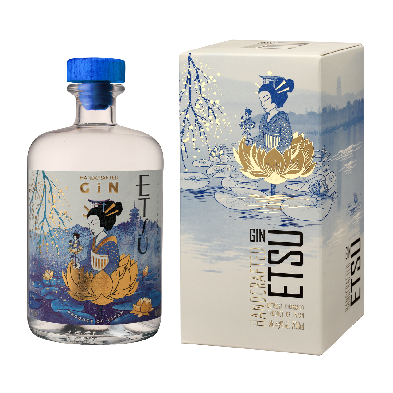 ETSU Japanese gin 43 % 700 ml