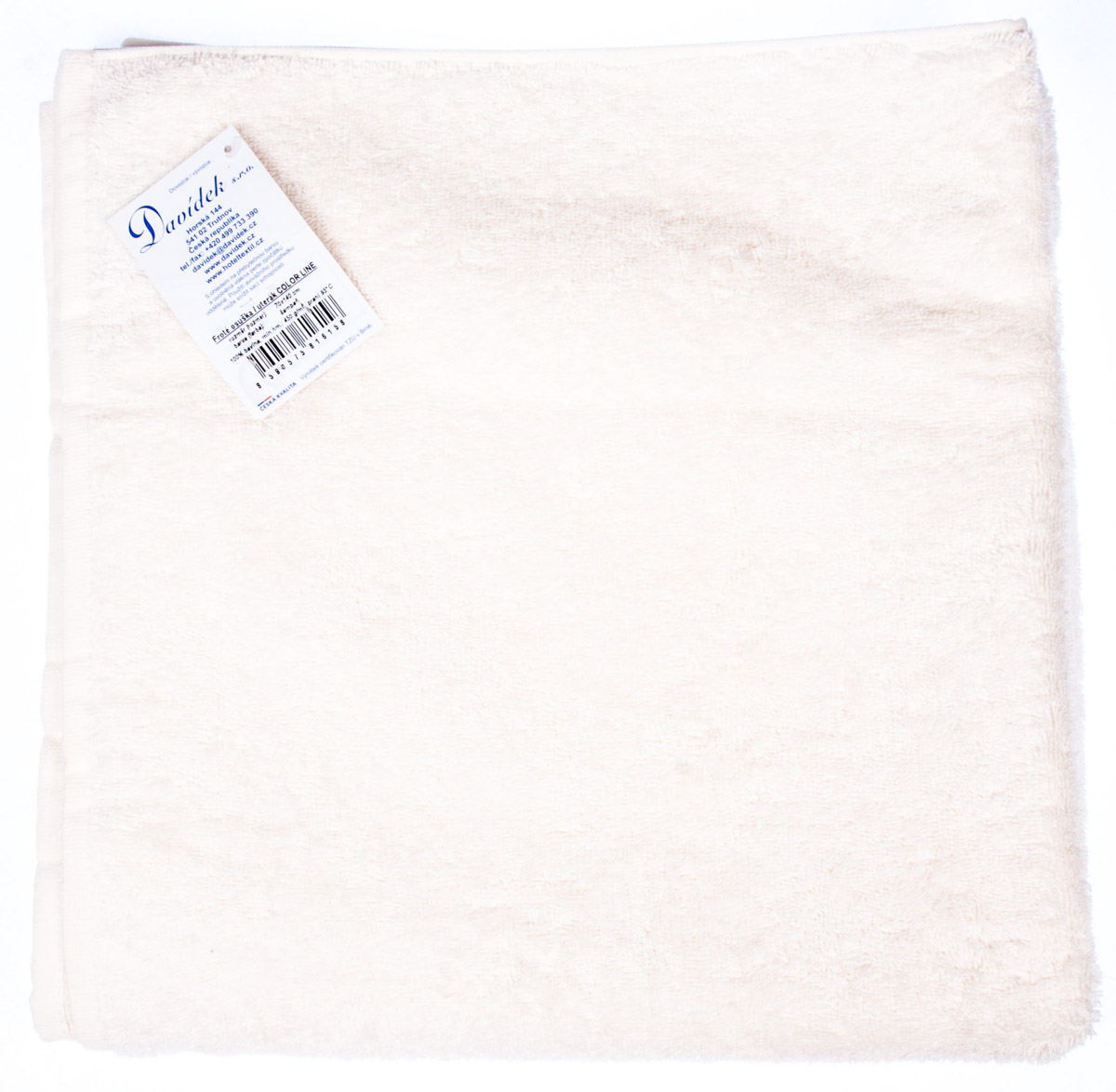 DAVÍDEK Osuška froté Color Line 70 x 140 cm šampaň 1 ks