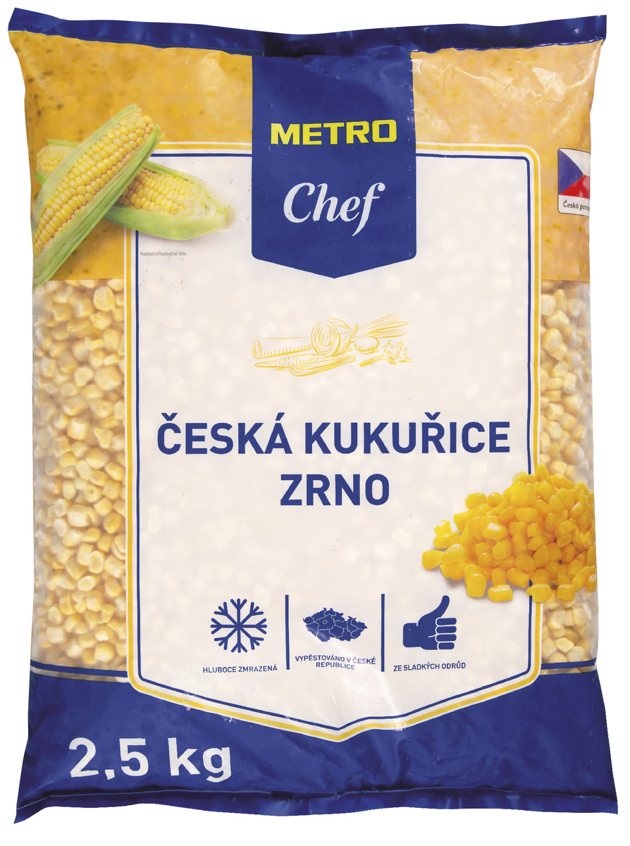 METRO Chef Česká kukuřice mraž. 2,5 kg