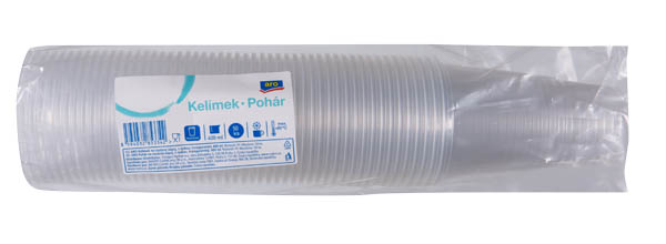 aro Kelímek na studené nápoje, 400 ml transparentní 50 ks