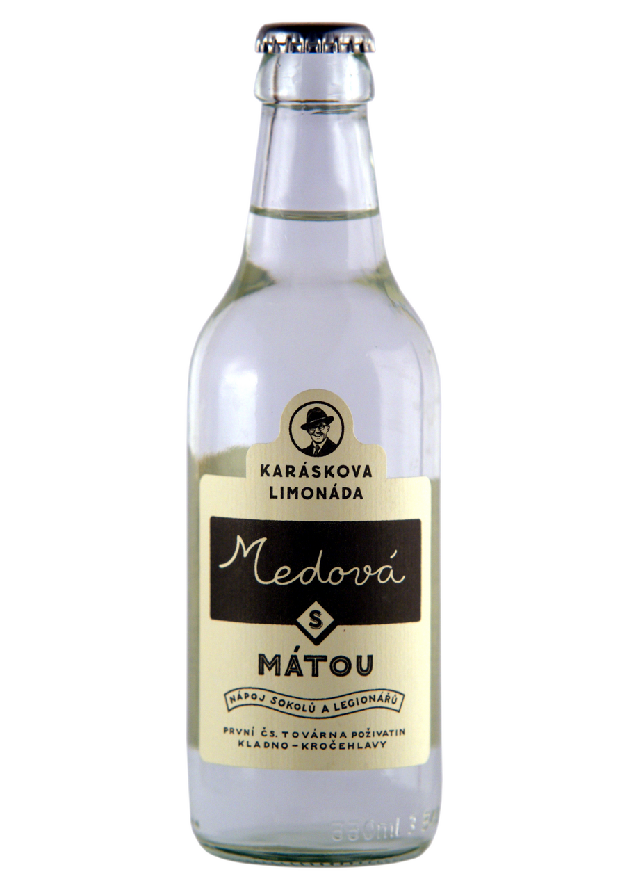 KARÁSKOVA LIMONÁDA medová s mátou 330 ml