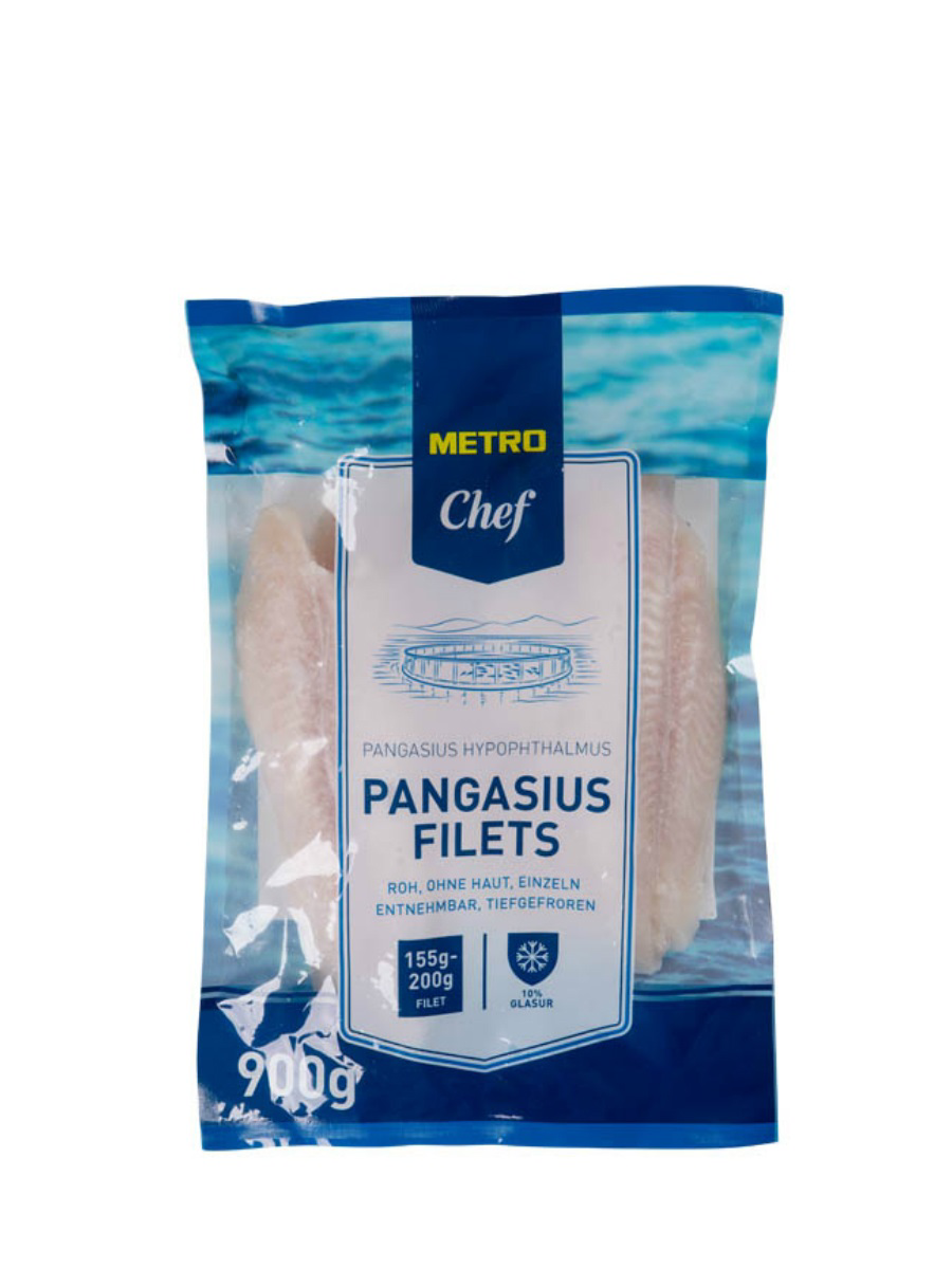 METRO Chef Pangas filet 155 - 200 g / porce mraž. 900 g