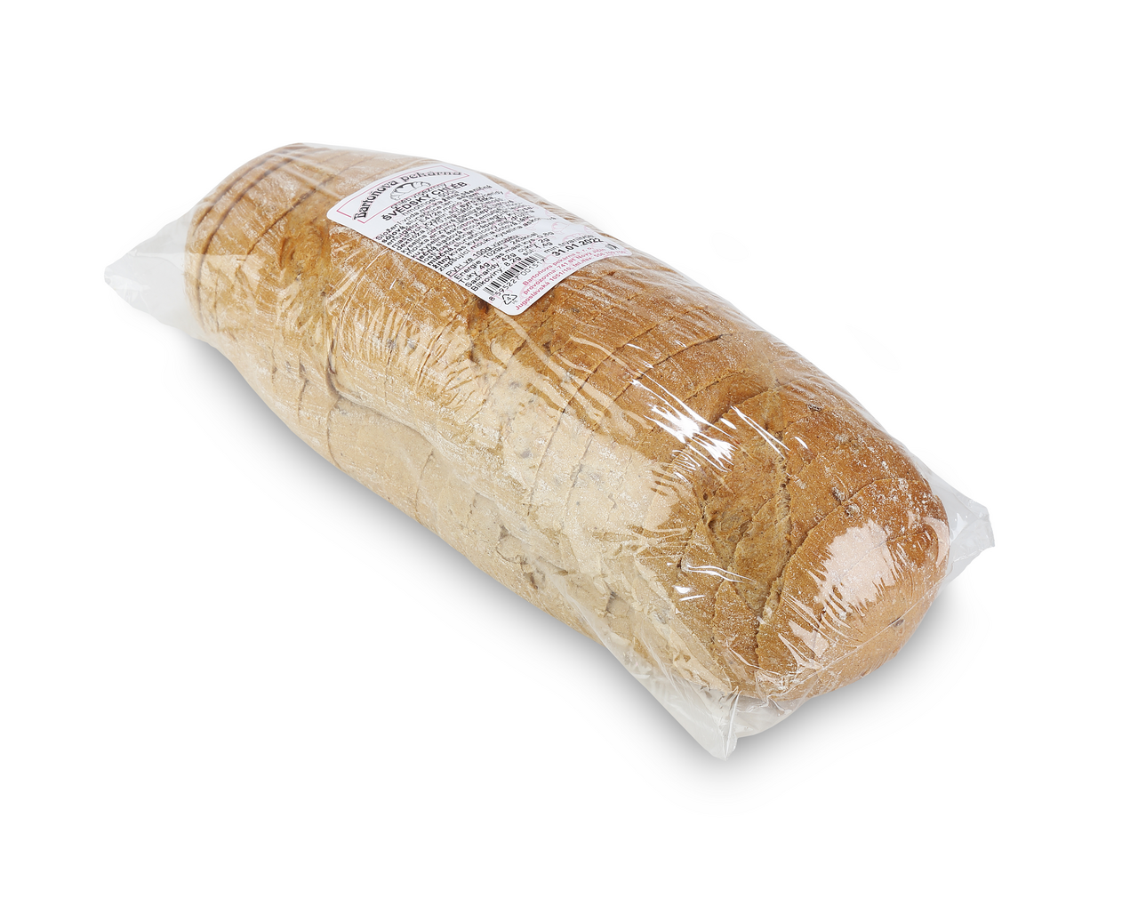 BARTONOVA PEKÁRNA Chléb švédský balený krájený 500 g