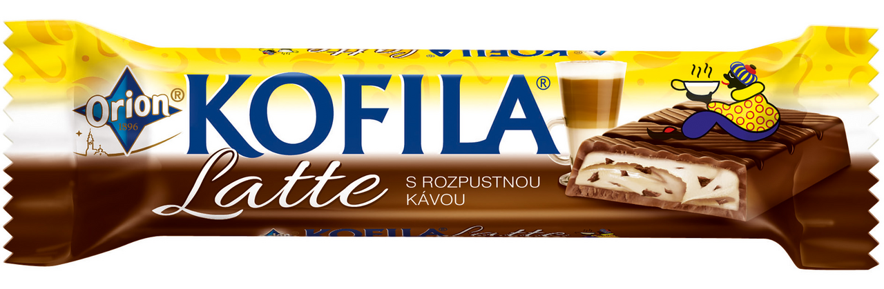 Orion Kofila latté tyčinka 64 x 34 g