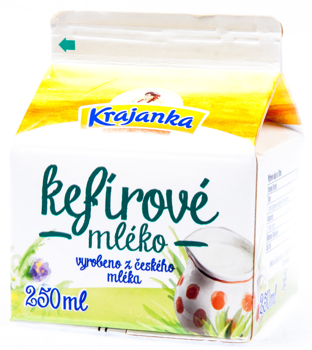Krajanka Mléko kefírové natur chlaz. 250 ml