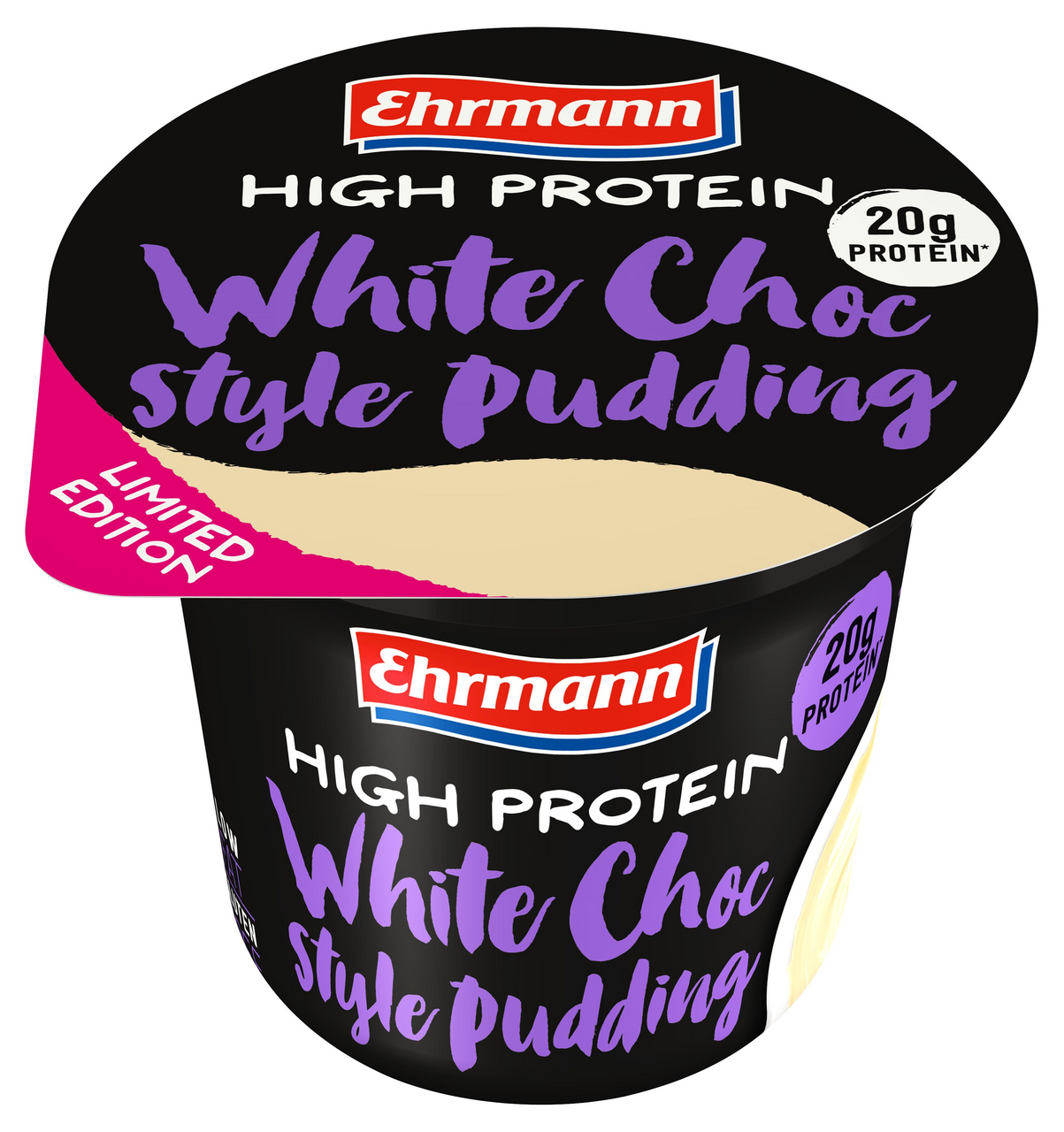 Ehrmann High Protein Puding bílá čokoláda chlaz. 200 g