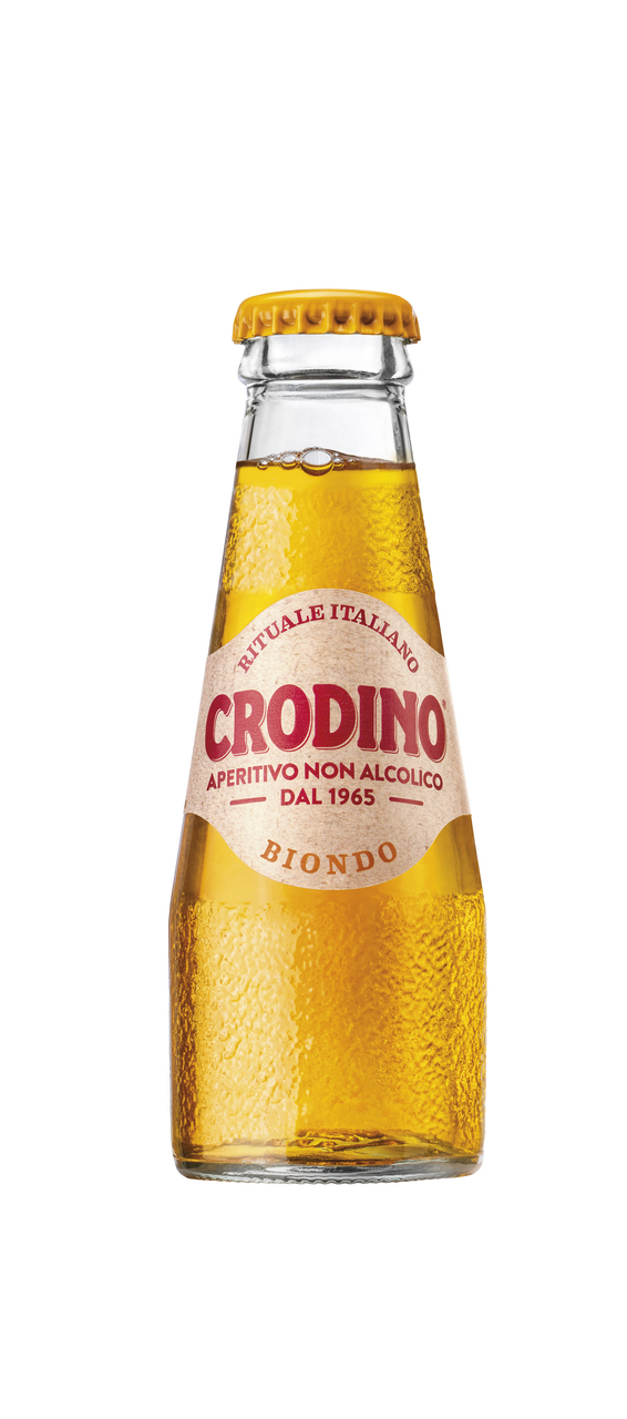 Crodino Nealkoholický nápoj 48 x 100 ml skleněná láhev