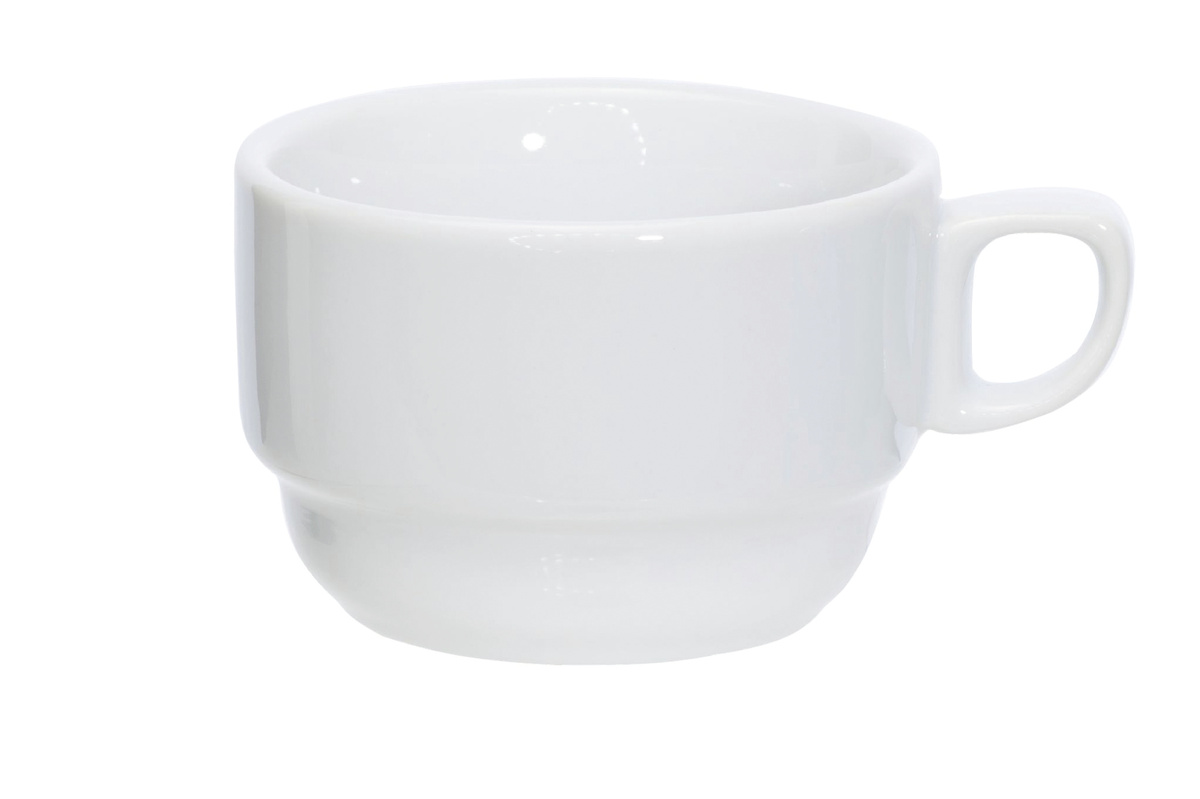 aro Šálek stohovatelný BASIC 200 ml 6 ks