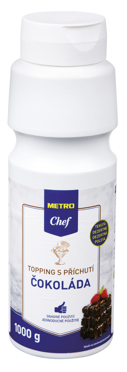 METRO Chef Topping příchuť čokoláda 1 kg